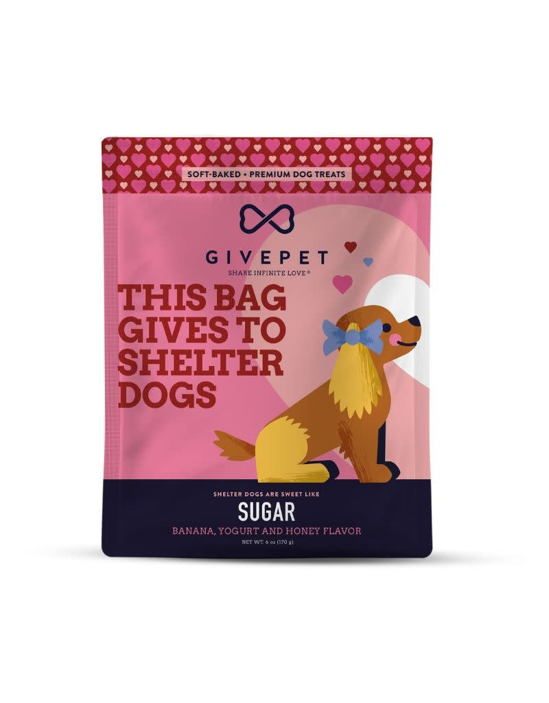 GIVEPET  Sugar Dog Treats 6OZ