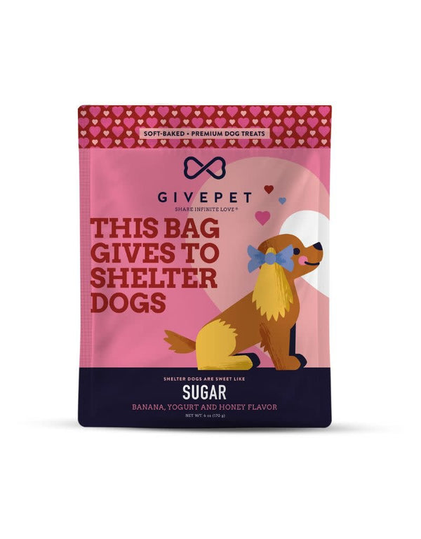 GIVEPET  Sugar Dog Treats 6OZ