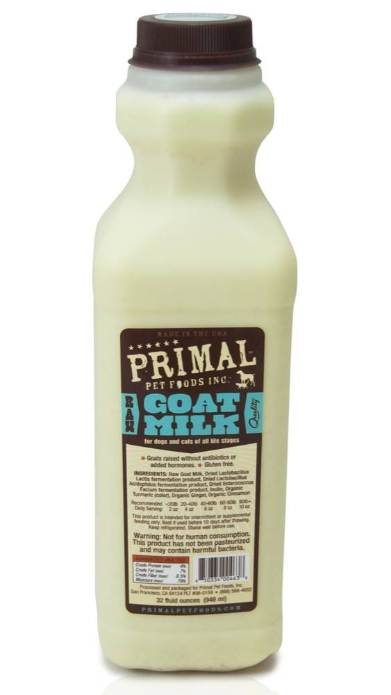 PRIMAL Frozen Raw Goat Milk