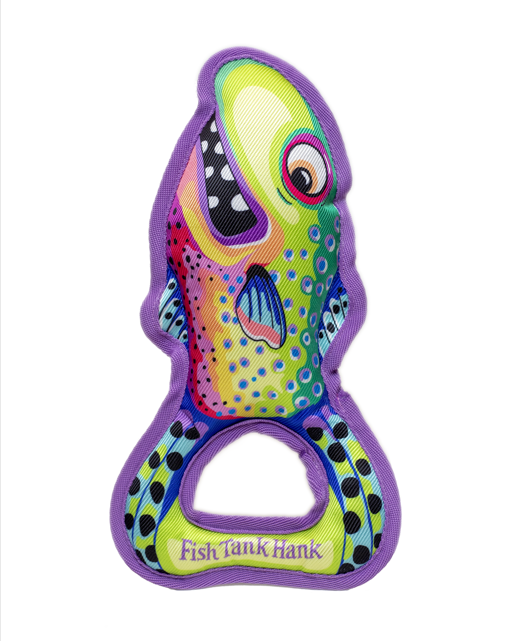 FUZZU Grab Nabbers Fish Tank Hank Dog Toy