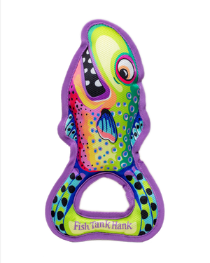 FUZZU Grab Nabbers Fish Tank Hank Dog Toy