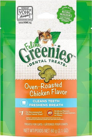 GREENIES Feline Chicken Formula Dental Treats