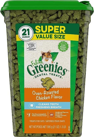 GREENIES Feline Chicken Formula Dental Treats