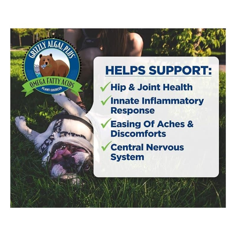 GRIZZLY Dog Cat Algae Oil 32OZ