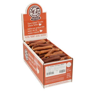 HAPPY HOWIE'S Turkey Sausage Dog Treat 4"