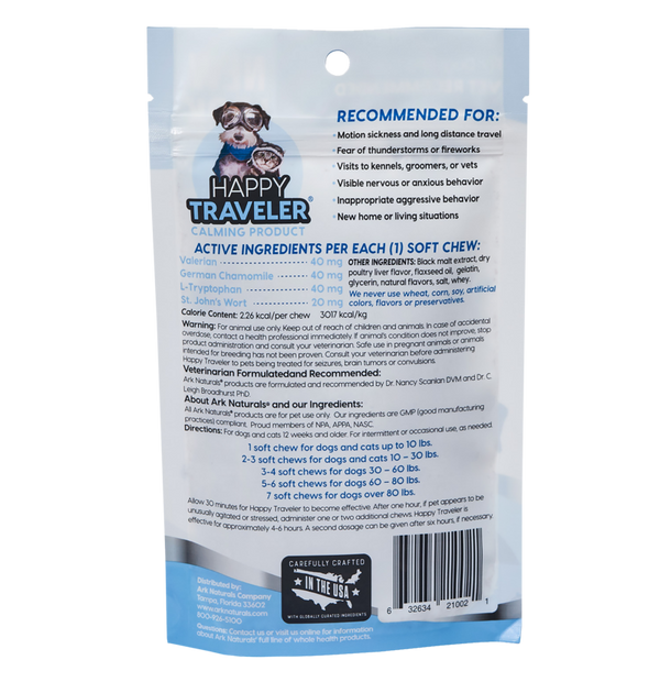 ARK NATURALS Happy Traveler Chews