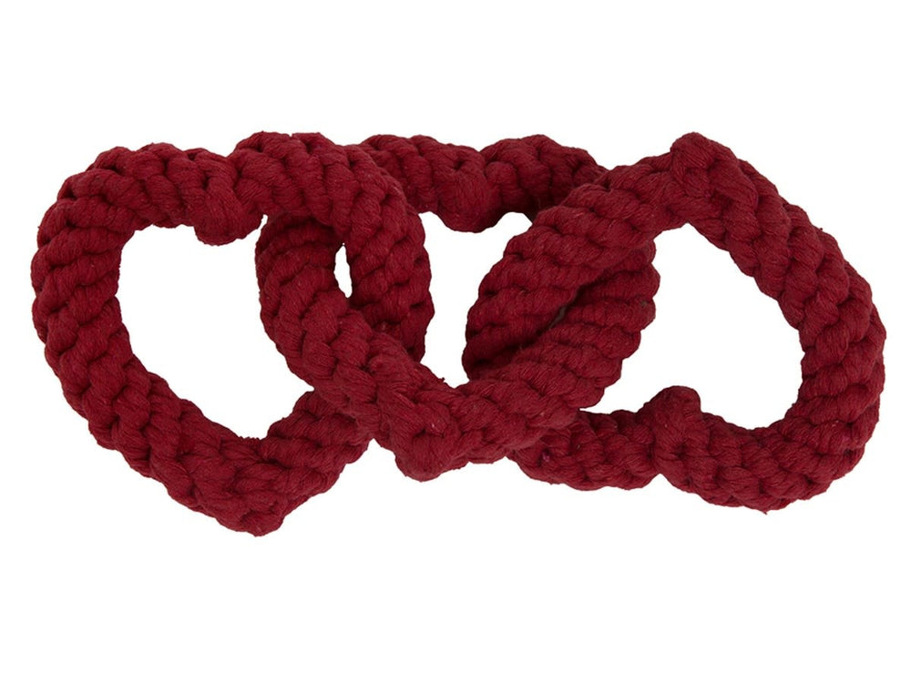 GOOD KARMA Chain of Hearts Rope Toy