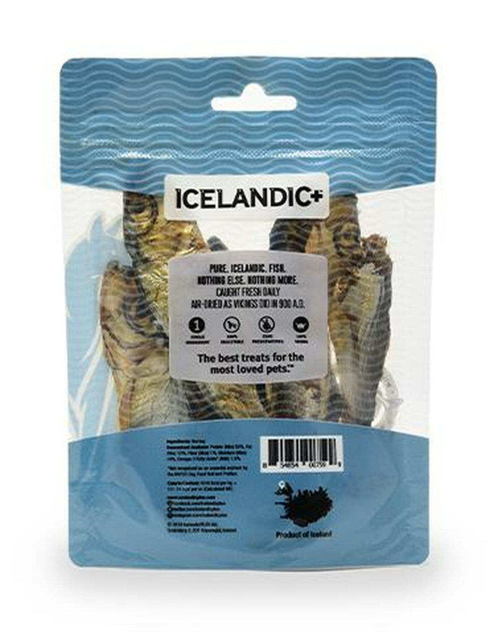 ICELANDIC+ Cat Treat Whole Herring 1.5oz
