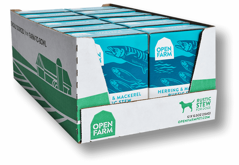 OPEN FARM Dog Stew Herring & Mackerel 12.5oz CASE/12