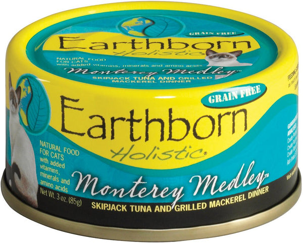 EARTHBORN HOLISTIC Monterey Medley Grain-Free Canned Cat Food Case