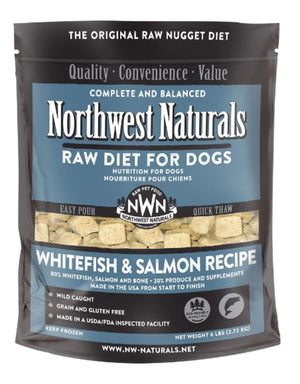 NORTHWEST NATURALS Frozen Raw Whitefish and Salmon Dog Food