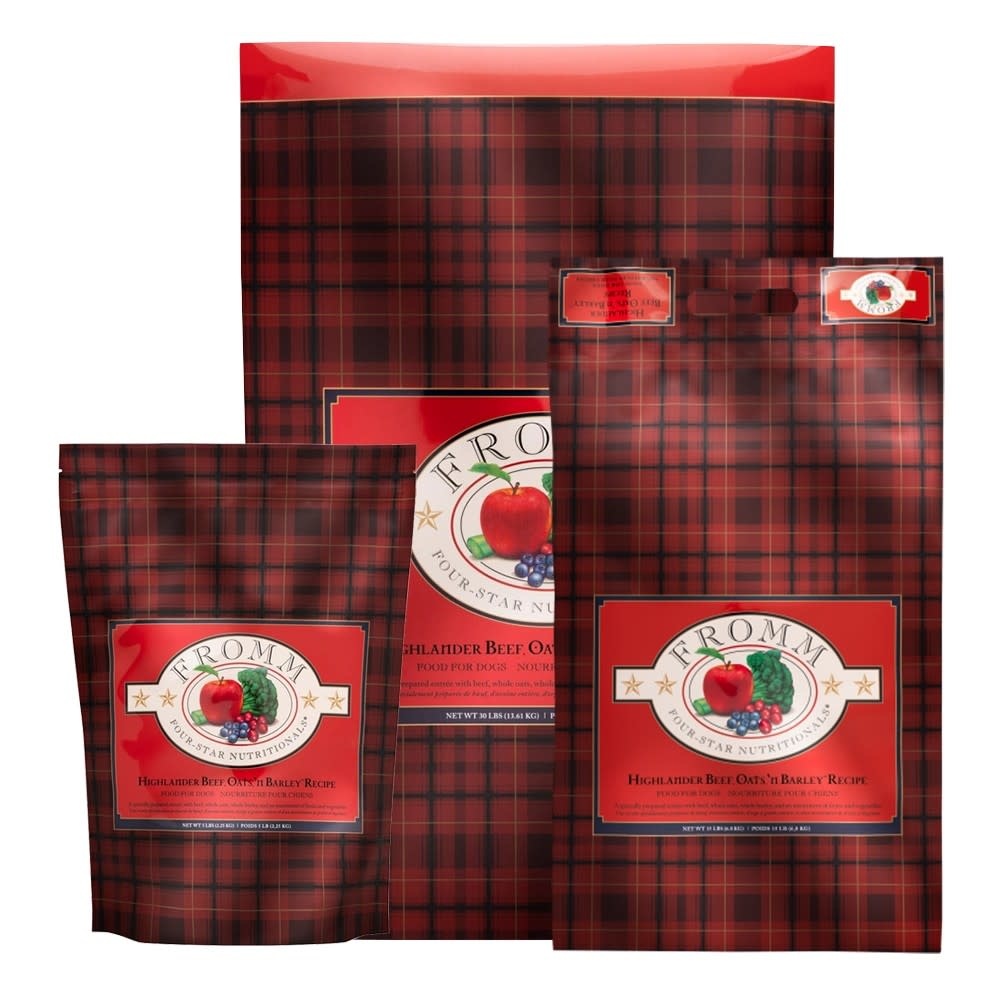 FROMM 4 STAR Highlander Beef Dry Dog Food
