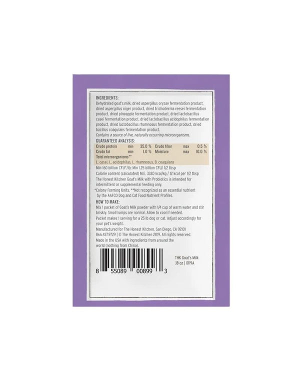 HONEST KITCHEN Powdered Goats Milk 0.18oz