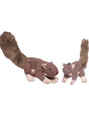 HUGGLEHOUNDS Little Feller Squirrel Gray