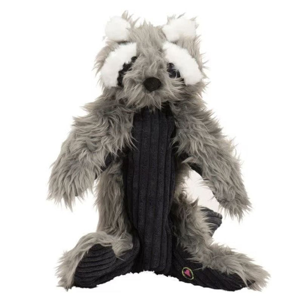 HUGGLEHOUNDS X Brace Redwood Racoon Toy