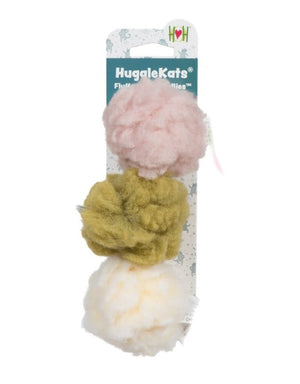 HUGGLEKATS Flufferific Ball 3PK