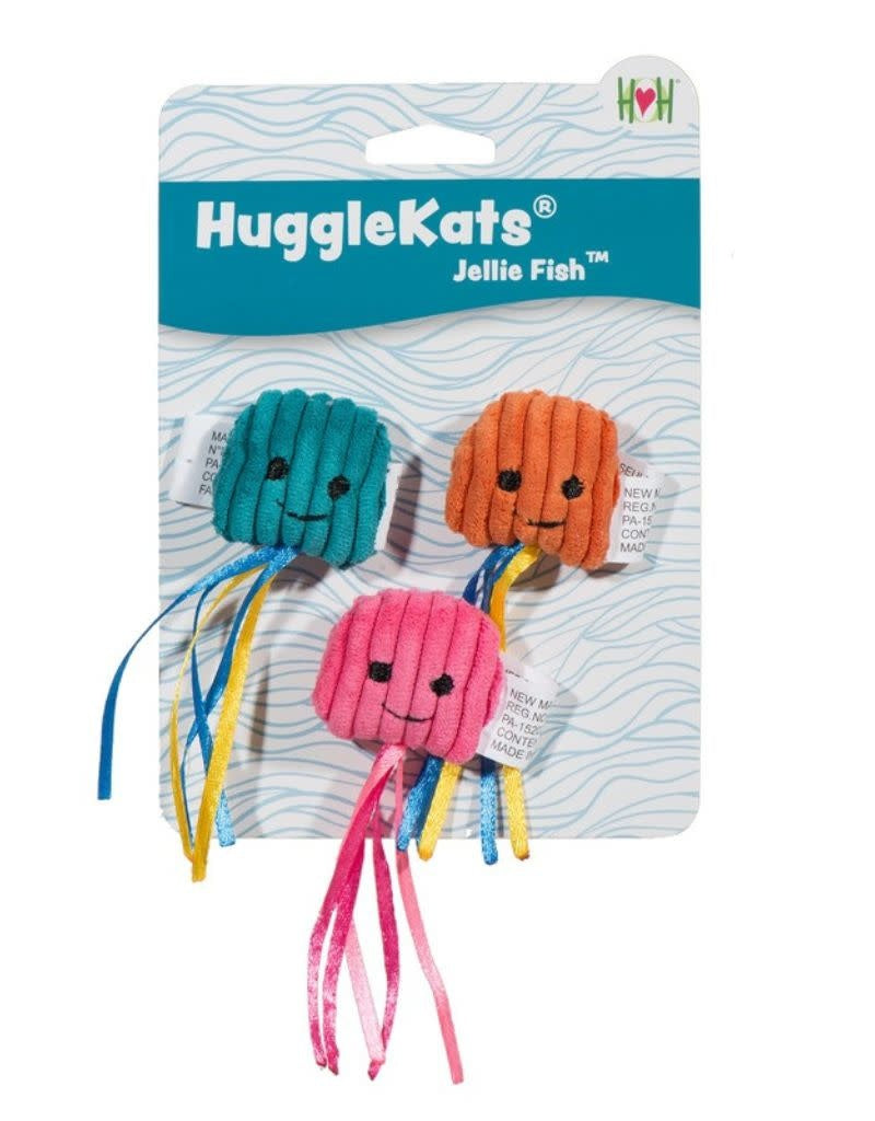 HUGGLEKATS Jellie Fish 3PK