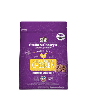 STELLA & CHEWY'S Frozen Cat Food Dinner Morsels Chicken