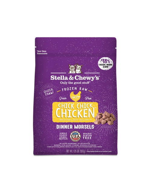 STELLA & CHEWY'S Frozen Cat Food Dinner Morsels Chicken
