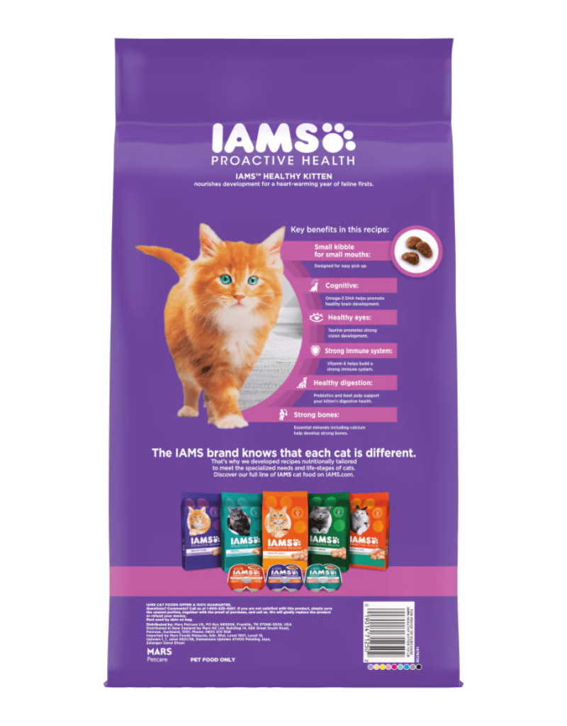 IAMS Proactive Health Playful Kitten Dry Cat Food 16lb.
