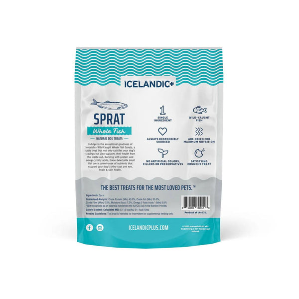 ICELANDIC+ Sprats Whole Fish Dog Treat