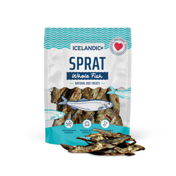 ICELANDIC+ Sprats Whole Fish Dog Treat