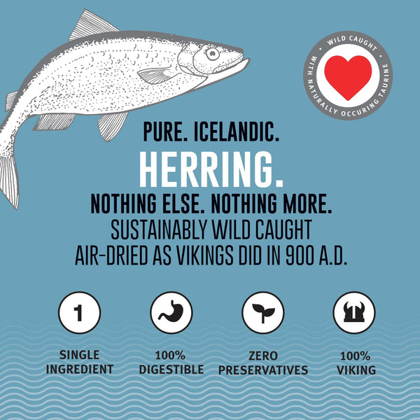 ICELANDIC+ Dog Treat Whole Herring