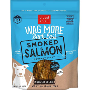 CLOUD STAR Salmon Jerky Dog Treat 10OZ