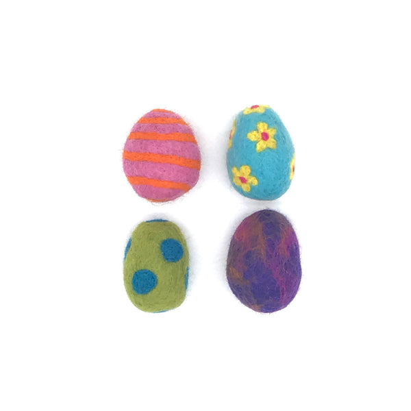 KARMA CAT Felt Easter Egg Cat Toy