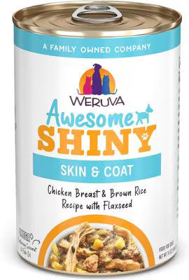 WERUVA Awesome Shiny Wet Dog Chicken and Flaxseed Case