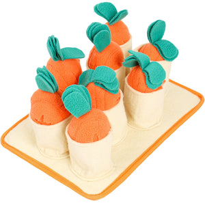 INJOYA Snuffle Mat Carrot Patch