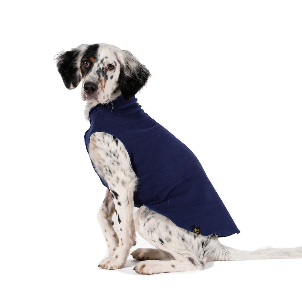 GOLD PAW Stretch Fleece Navy
