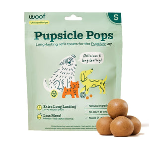 WOOF Dog Pupsicle Pops Chicken Peanut Butter