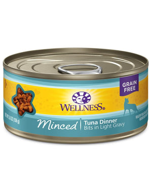 WELLNESS Minced Tuna Canned Cat Food CASE