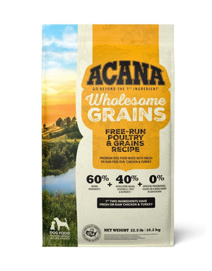 ACANA Wholesome Grains Free Run Poultry Dry Dog Food