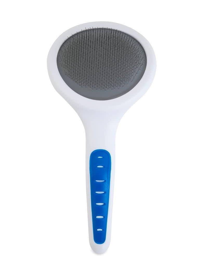 JW PET Grip Soft Slicker Brush Soft Pin Dog Medium