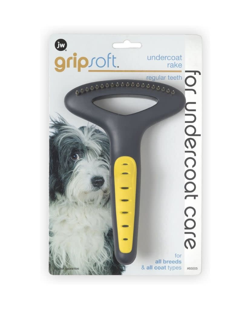JW PET Grip Soft Undercoat Rake Regular