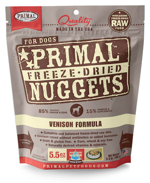 PRIMAL Venison Freezedried Dog Food