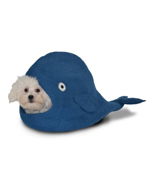 KARMA CAT Pet Cave Blue Whale