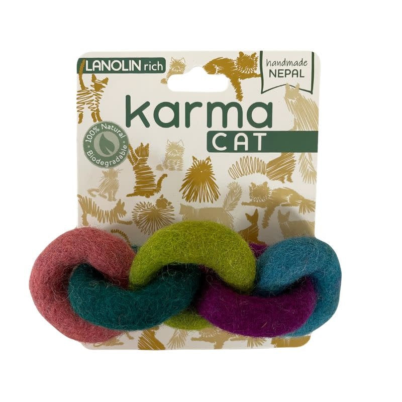 KARMA CAT Toy Links Earthy