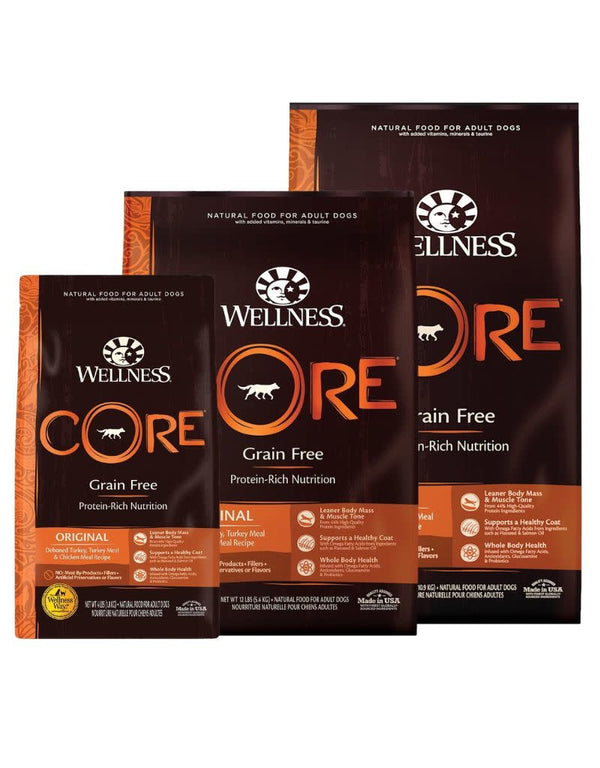 WELLNESS Core Grain-Free Dry Dog Food Original