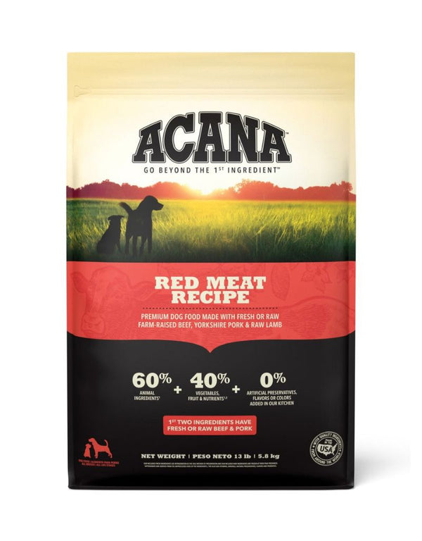 ACANA Heritage Red Meat Grain-Free Dry Dog Food