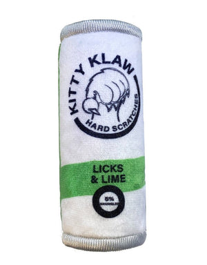 KITTYBELLES Kitty Claw Plush Cat Toy Klaw Licks & Lime