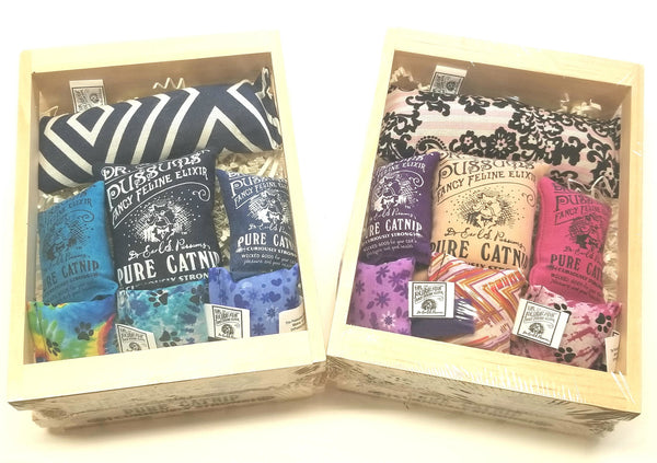 DR. PUSSUMS  Kitty Krate Assorted Colors