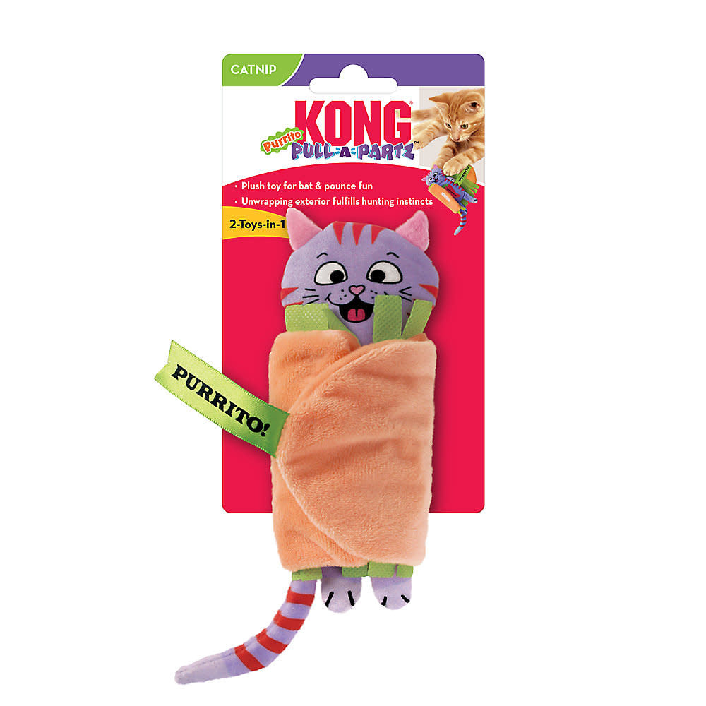 KONG Cat Toy Pull A Partz Purrito