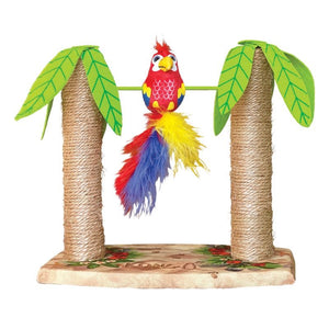 KONG Play Spaces House for Cats Tiki Twirl