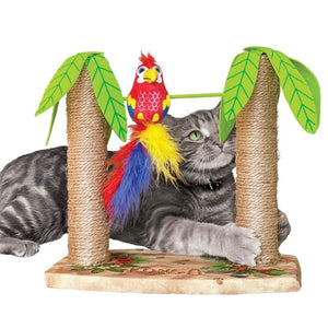 KONG Play Spaces House for Cats Tiki Twirl
