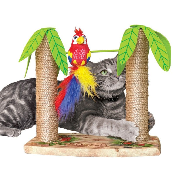 KONG Play Spaces House for Cats Tiki Twirl