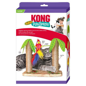 KONG Play Spaces House for Cats Tiki Twirl