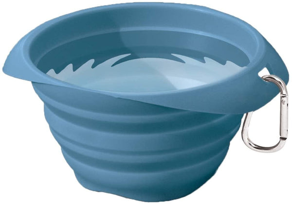 KURGO Collapsible Silicone Travel Bowl